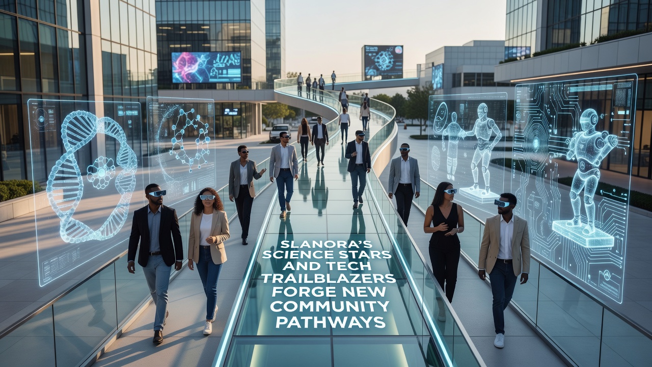 Slanora's Science Stars and Tech Trailblazers Forge New Community Pathways